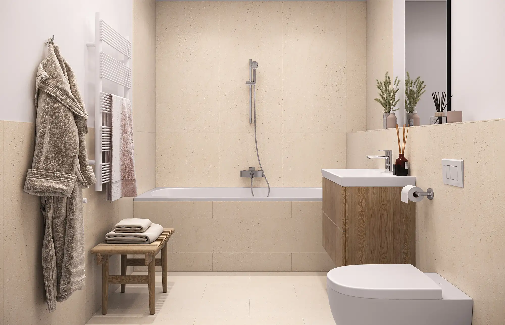 Hochwertiges Badezimmer