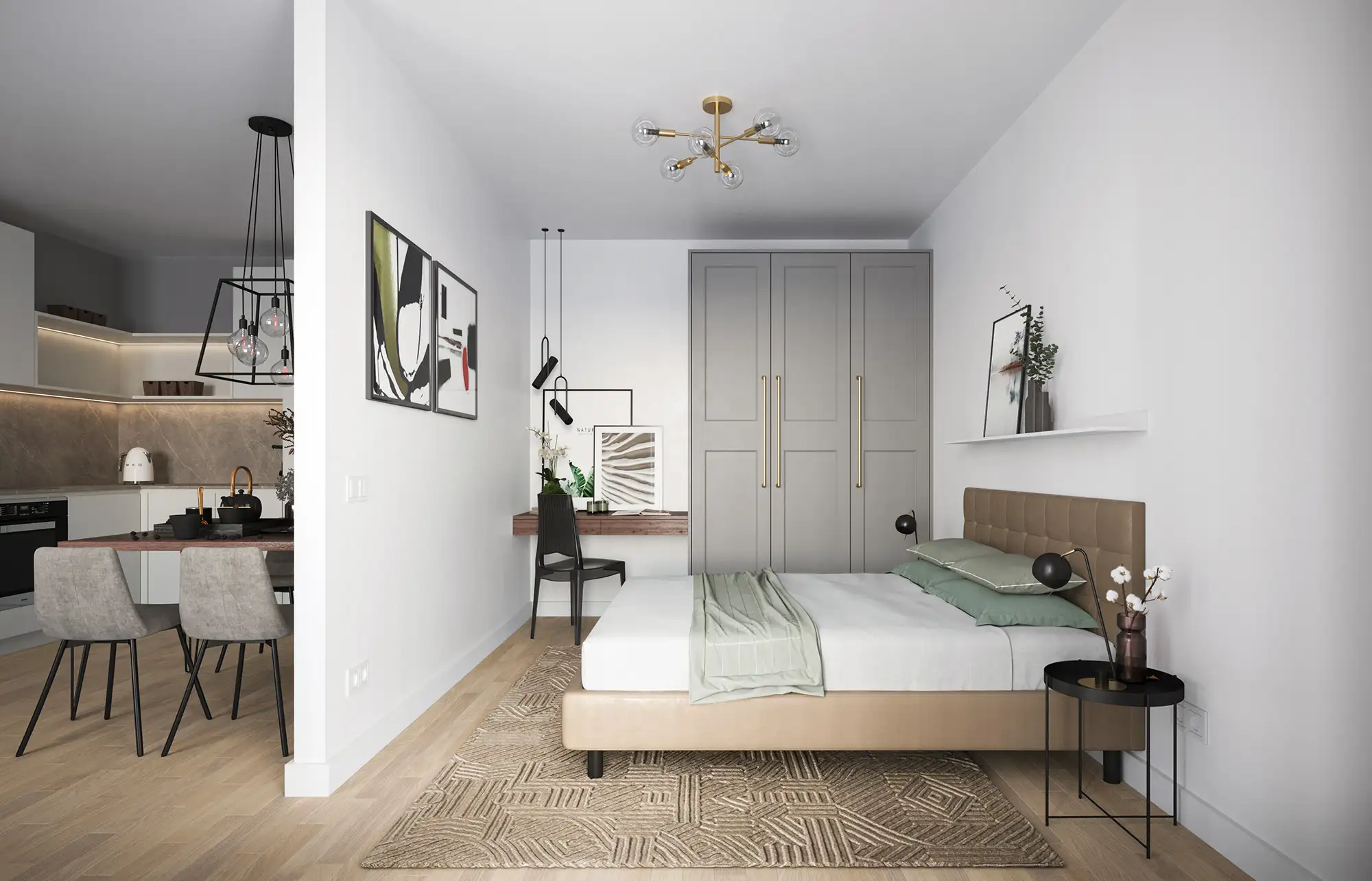 Gemütliches Schlafzimmer