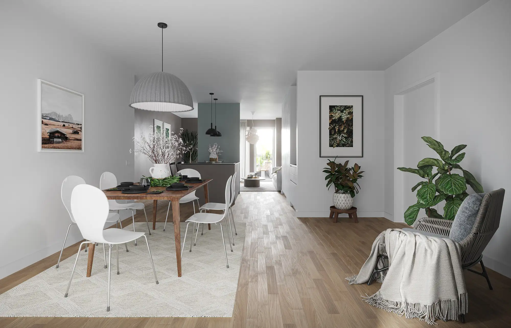 Großzügiger Wohnraum